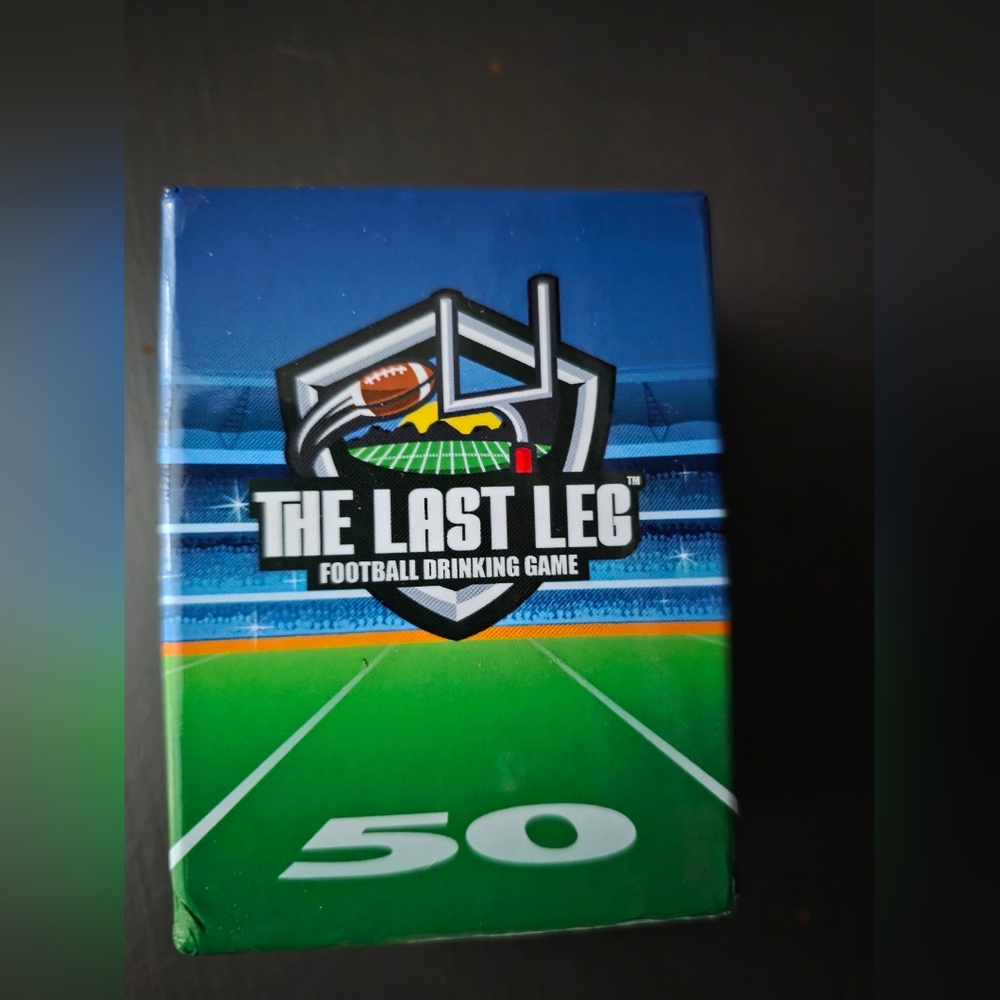 Football Drinking Game - Blue and Green